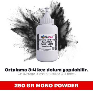 Samsung MLT-D111S Toner Tozu 250GR. / Xpress M2020 / M2022 / M2070 Toner Tozu
