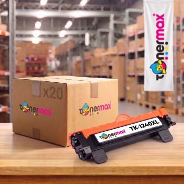 Kyocera TK-1240XL Uyumlu (20'li Paket) Yüksek Kapasite Muadil Toner