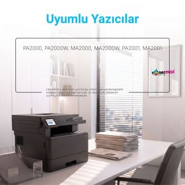 Kyocera TK-1240XL Uyumlu (20'li Paket) Yüksek Kapasite Muadil Toner