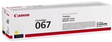 Canon CRG-067 Orjinal Toner Sarı / LBP-631Cw - LBP-633Cdw - MF-651Cw - MF-655Cdw - MF-655Cx - MF-657Cdw