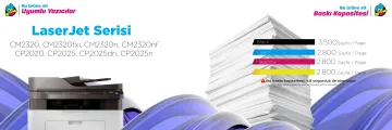 HP 304A Muadil Toner Set - A Plus / CC530A / CM2320 / CP2025