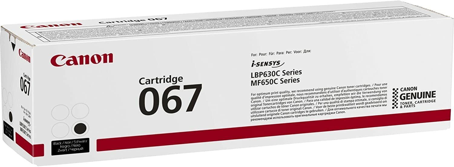 Canon CRG-067 Orjinal Toner Siyah / LBP-631Cw - LBP-633Cdw - MF-651Cw - MF-655Cdw - MF-655Cx - MF-657Cdw