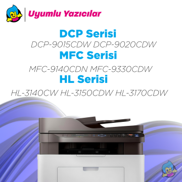 Brother TN221 / TN241 / TN251 / TN261 Muadil Toneri Set APLUS