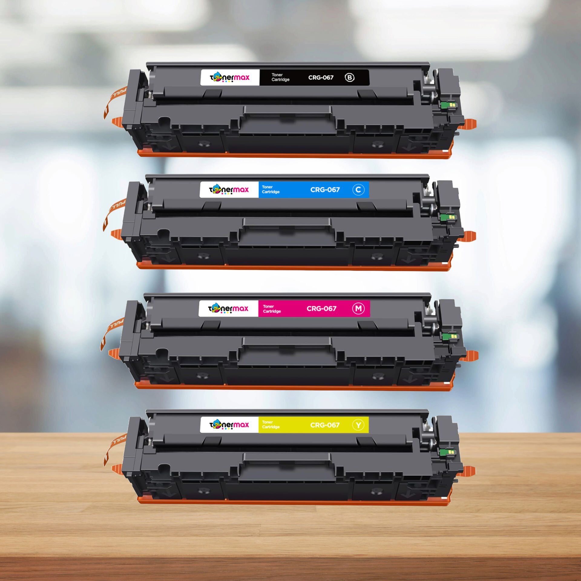 Canon CRG-067 Muadil Toner Takım - Çipli / LBP-631Cw - LBP-633Cdw