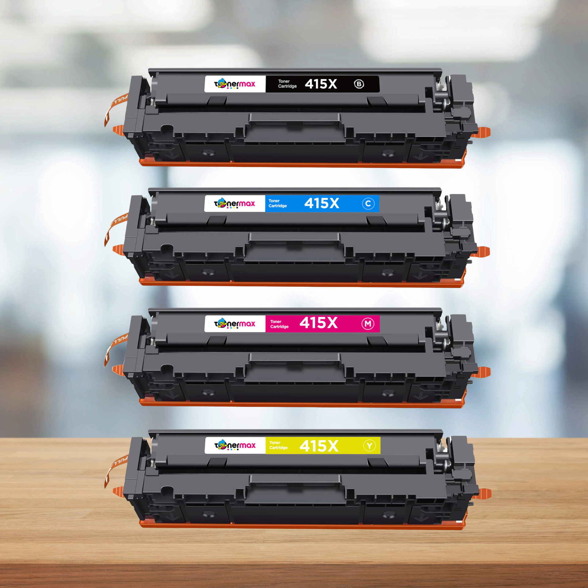 Hp 415X Muadil Toner Takım -Çipsiz/ W2030A / W2031A / W2032A / W2033A / M455 / M480 / M454 / M478 / M479