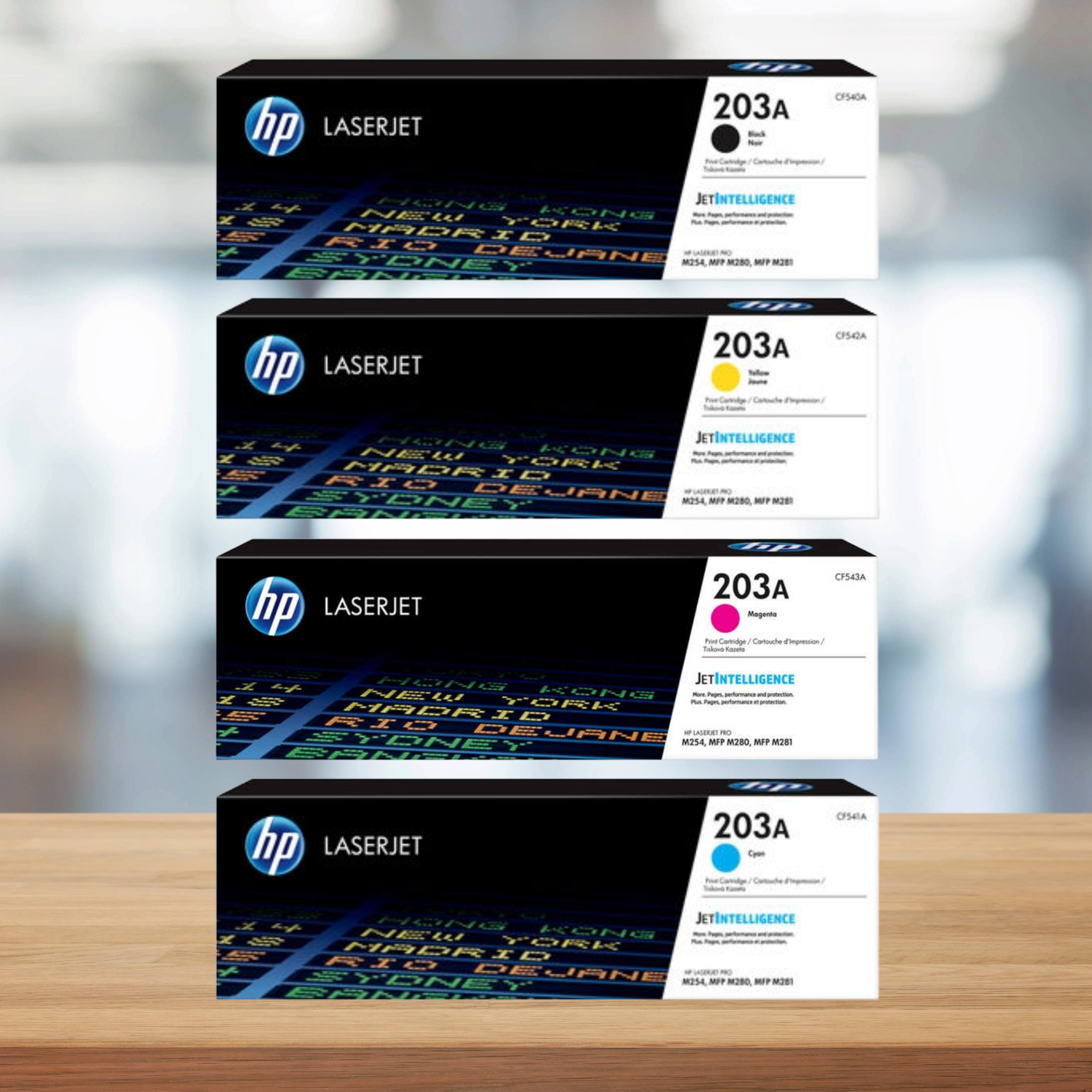 Hp 203A Orjinal Toner Set / Pro M254 / M280 / M281 / CF540A