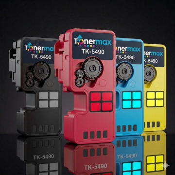 Kyocera MA2101cfx Muadil Toner Set- Çipli / TK-5490