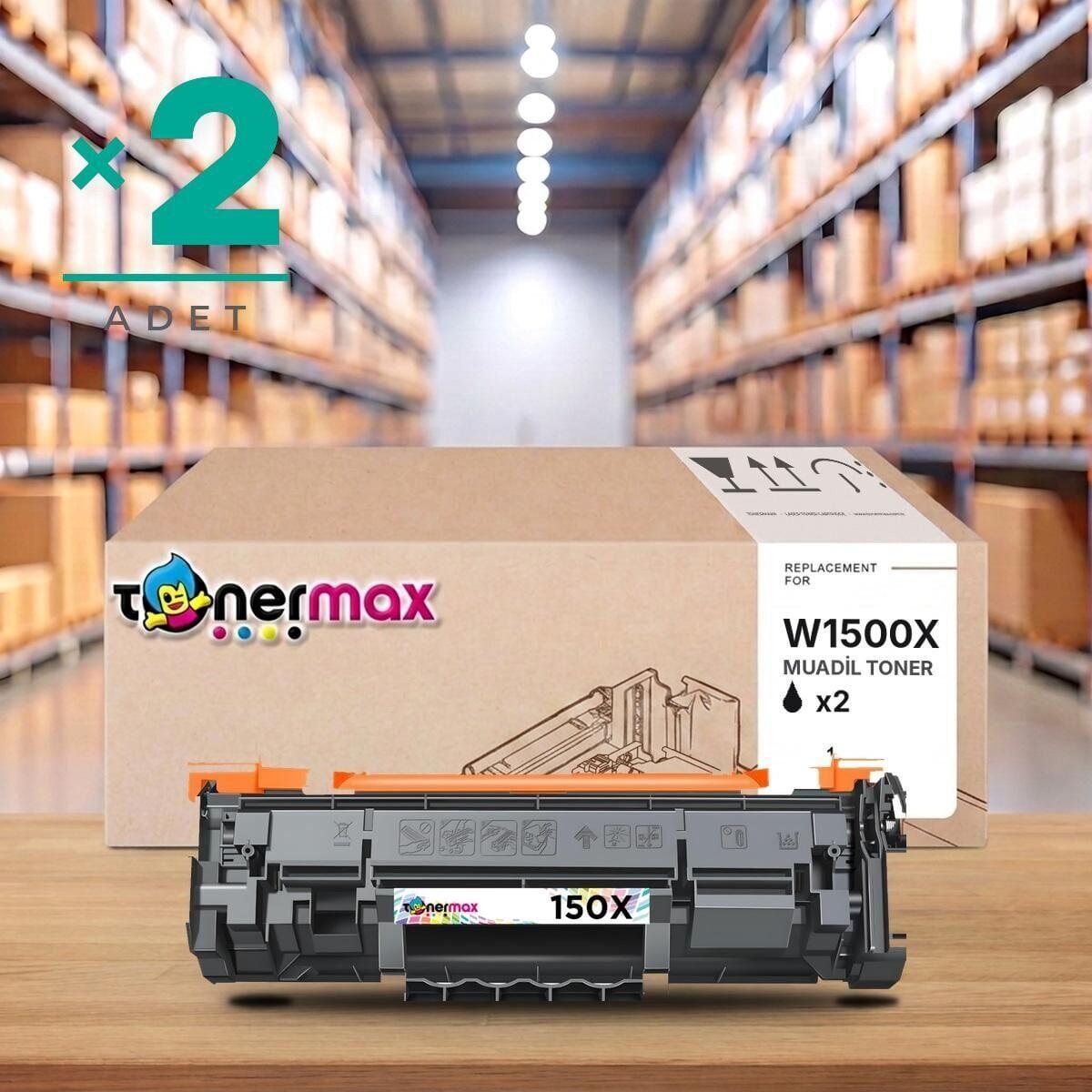 Hp 150X W1500X Muadil Toner 2'li Paket / LaserJet MFP M141a  / M141w / M111a / M111w