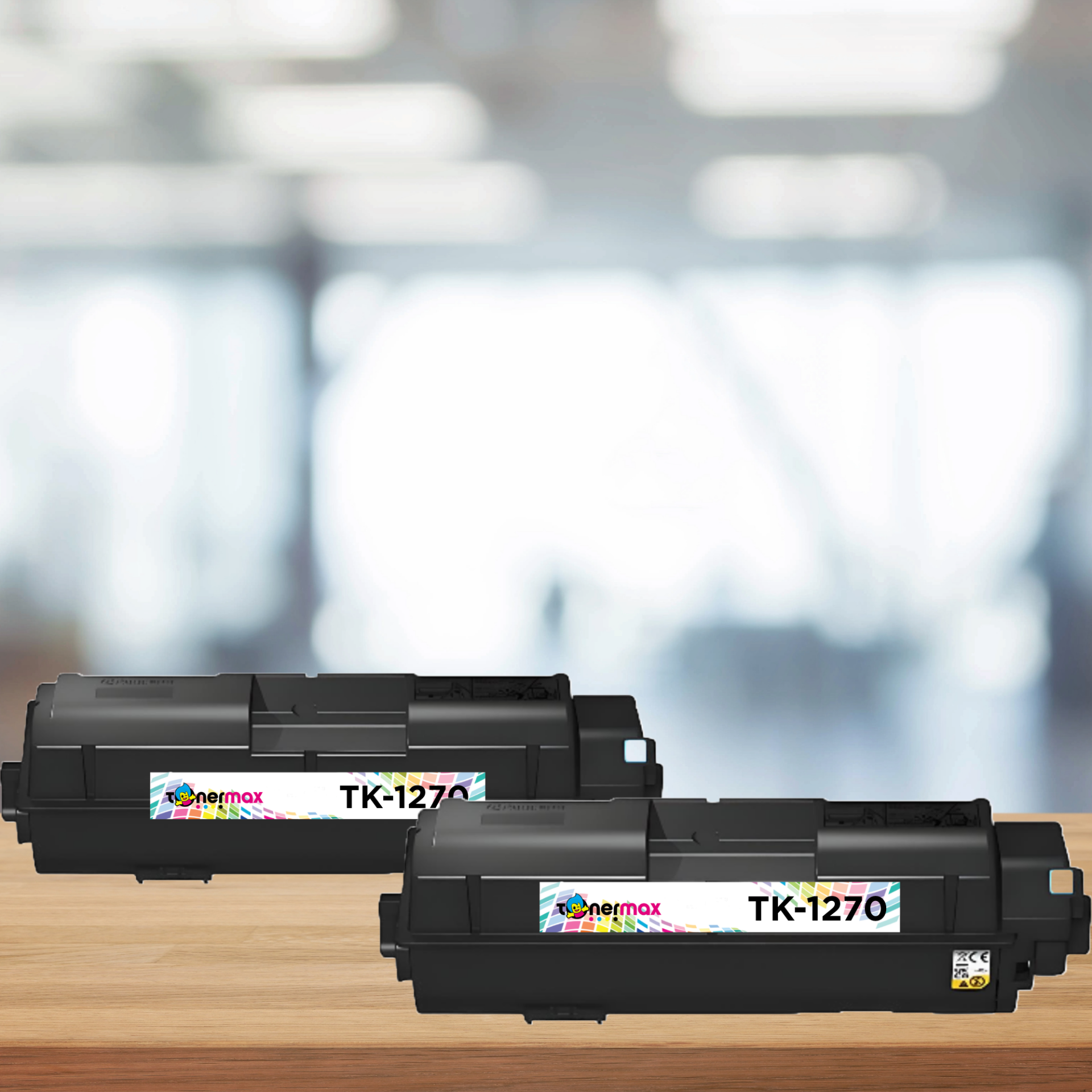 Kyocera 1T0C140NL0 TK-1270 Muadil Siyah Toner | 2'li Avantaj Paket /ECOSYSMA4000x / ECOSYSMA4000fx / ECOSYSMA4000wifx