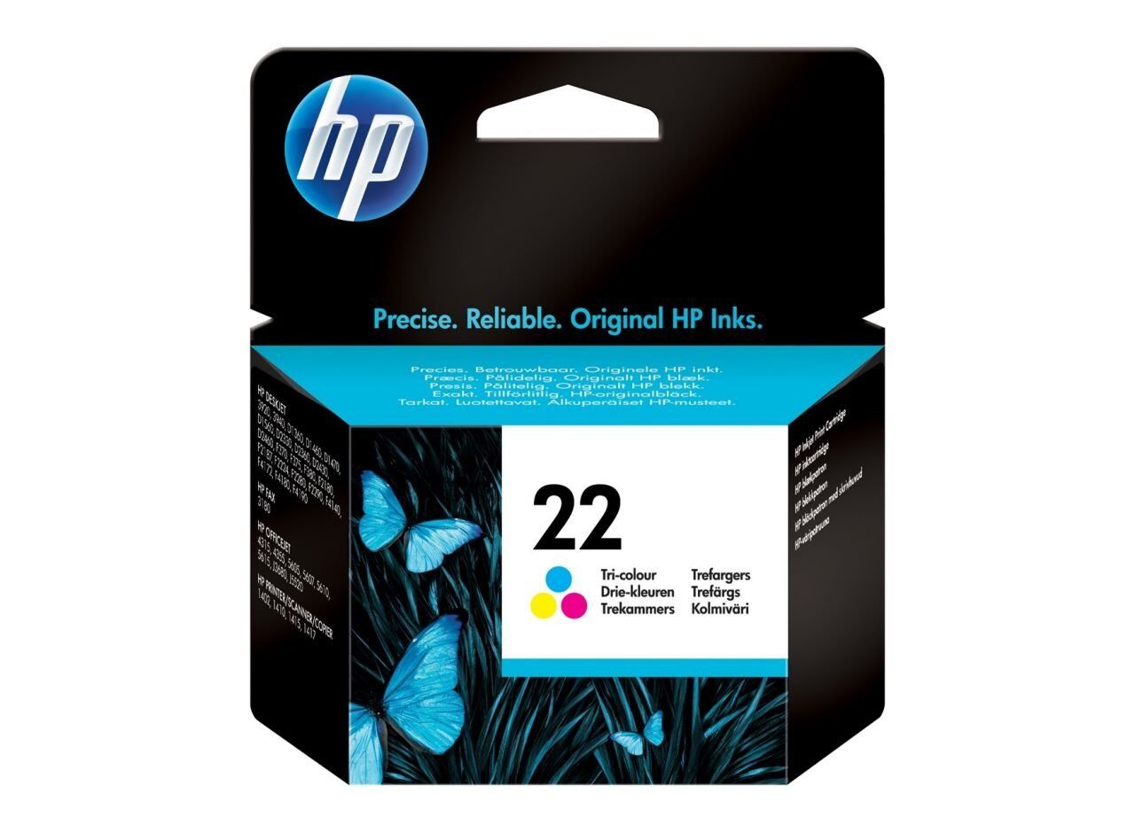 HP 22 C9352A Renkli Orjinal Kartuş