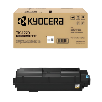 Kyocera 1T0C140NL0 TK-1270 Orijinal Siyah Toner /ECOSYSMA4000x / ECOSYSMA4000fx / ECOSYSMA4000wifx
