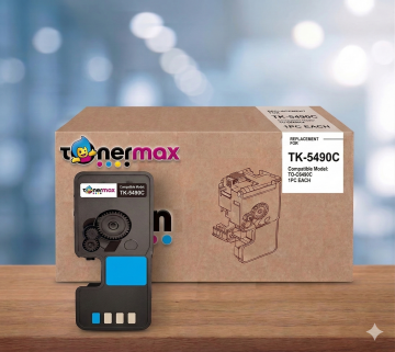 Kyocera TK-5490 Muadil Toner Mavi- Çipli | MA2101cfx | MA2101cwfx | PA2101cwx | PA2101cx | MA2101 | PA2101