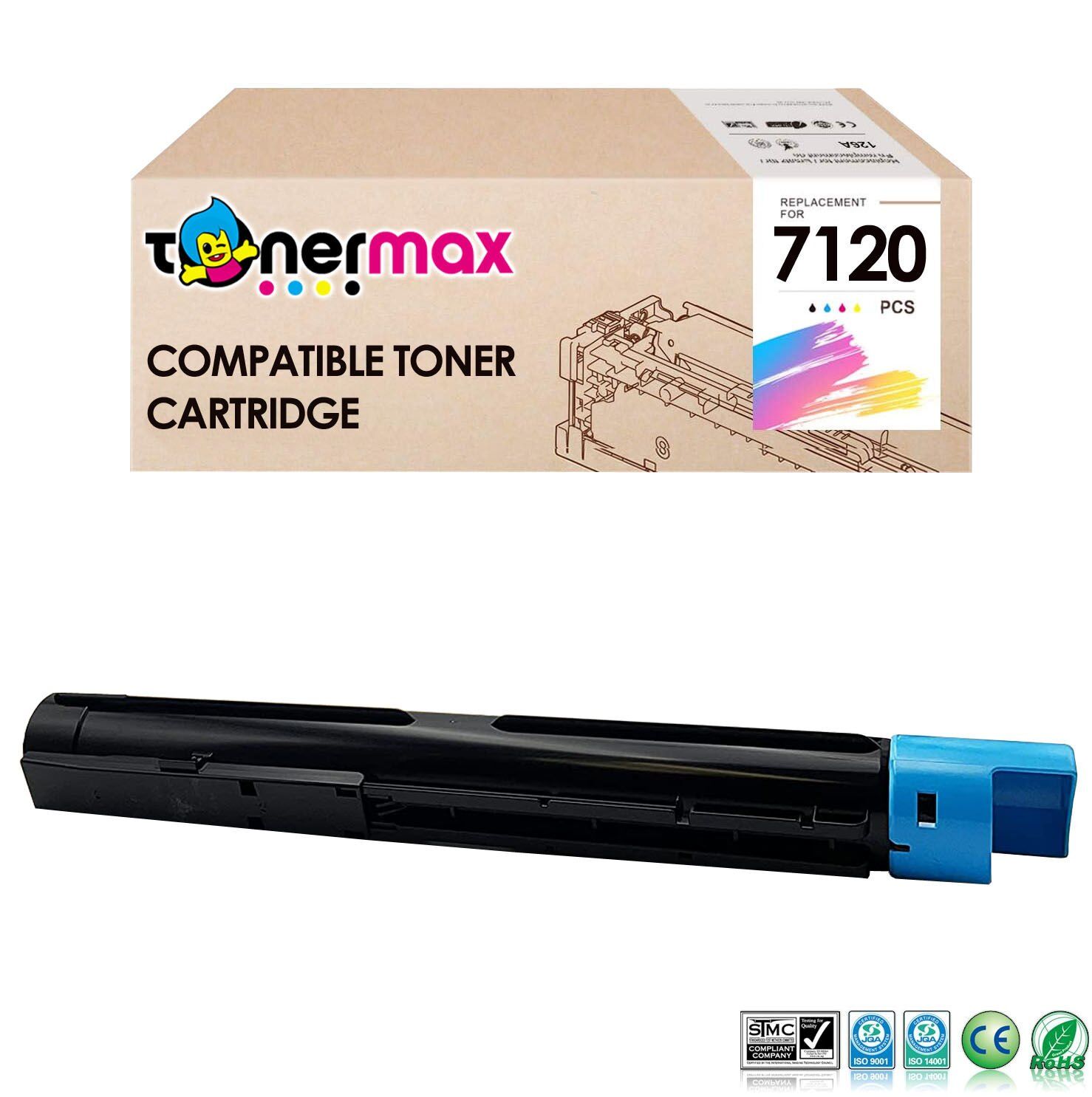 Xerox WorkCentre 7120 Mavi Muadil Toner / 7125 / 7220 / 7225