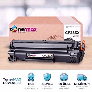 Hp CF283X Muadil Toneri 2'li Paket/  M201 / M225