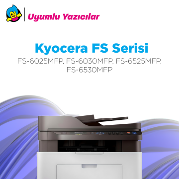 Kyocera TK-475 Muadil Toner 4'lü Paket / FS6530 / FS6525 / FS6025