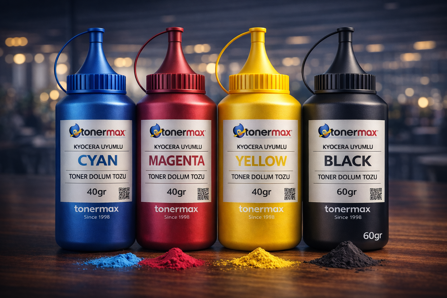 Kyocera TK-5490 Toner Tozu Seti | MA2101cfx | MA2101cwfx | PA2101cwx | PA2101cx | MA2101 | PA2101