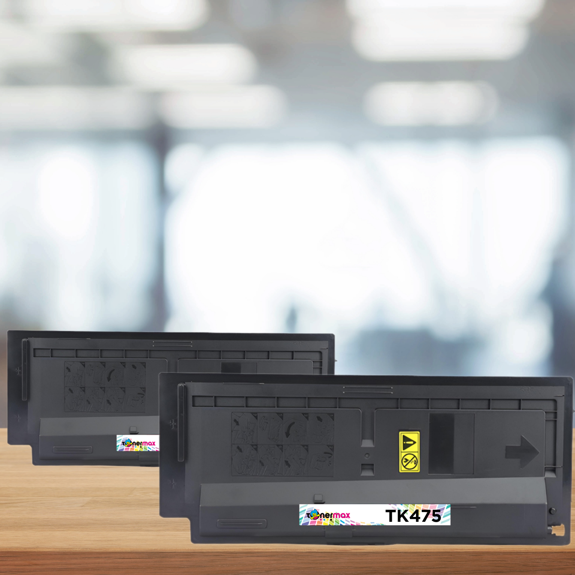 Kyocera TK-475 Muadil Toner 2'li Paket / FS6530 / FS6525 / FS6025