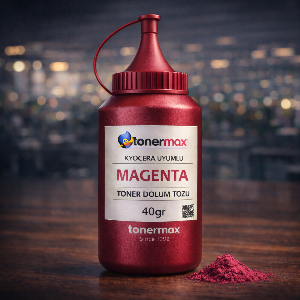 Kyocera TK-5490 Toner Tozu Kırmızı 40 Gr | MA2101cfx | MA2101cwfx | PA2101cwx | PA2101cx | MA2101 | PA2101