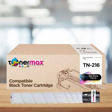 Konica Minolta Uyumlu Tonermax TN-216 Muadil Toner Siyah / Bizhub  C220 / Bizhub C280
