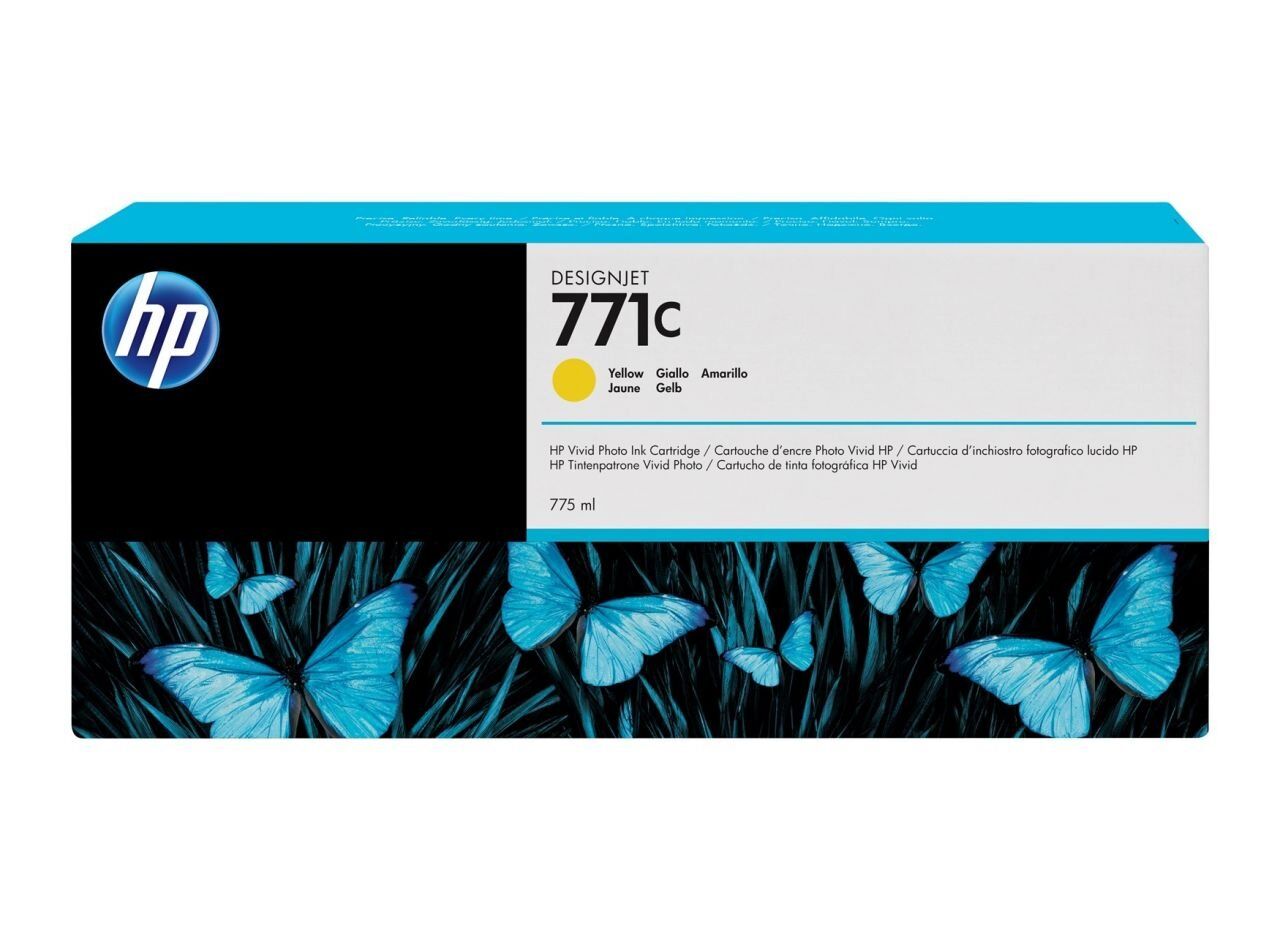 Hp 771C B6Y10A Sarı Orjinal Kartuş 775ML  / HP Designjet Z6200 Kartuş