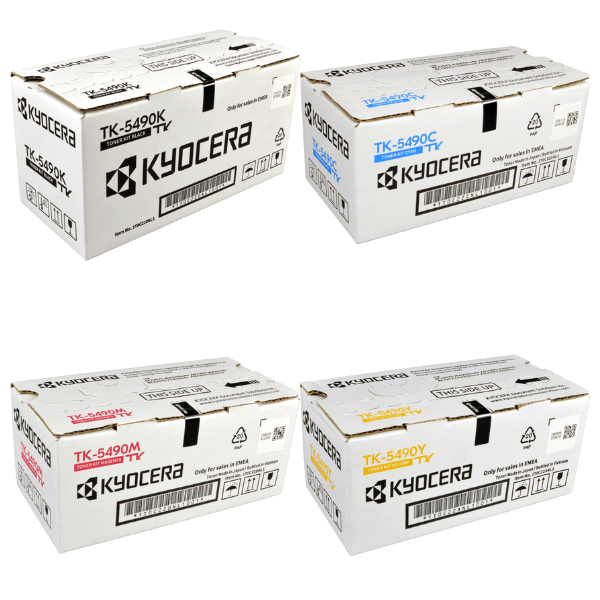 Kyocera TK-5490 Orijinal Toner Seti | MA2101cfx | MA2101cwfx | PA2101cwx | PA2101cx | MA2101 | PA2101