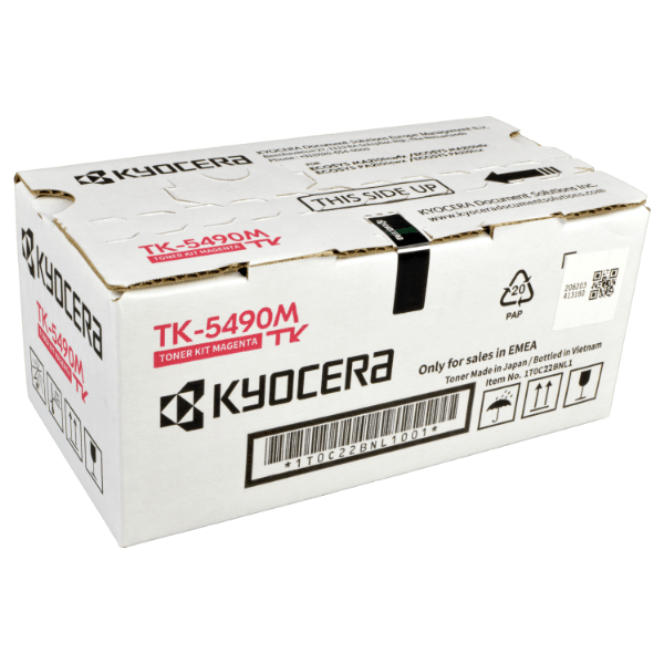 Kyocera TK-5490 Orijinal Toner Kırmızı | MA2101cfx | MA2101cwfx | PA2101cwx | PA2101cx | MA2101 | PA2101