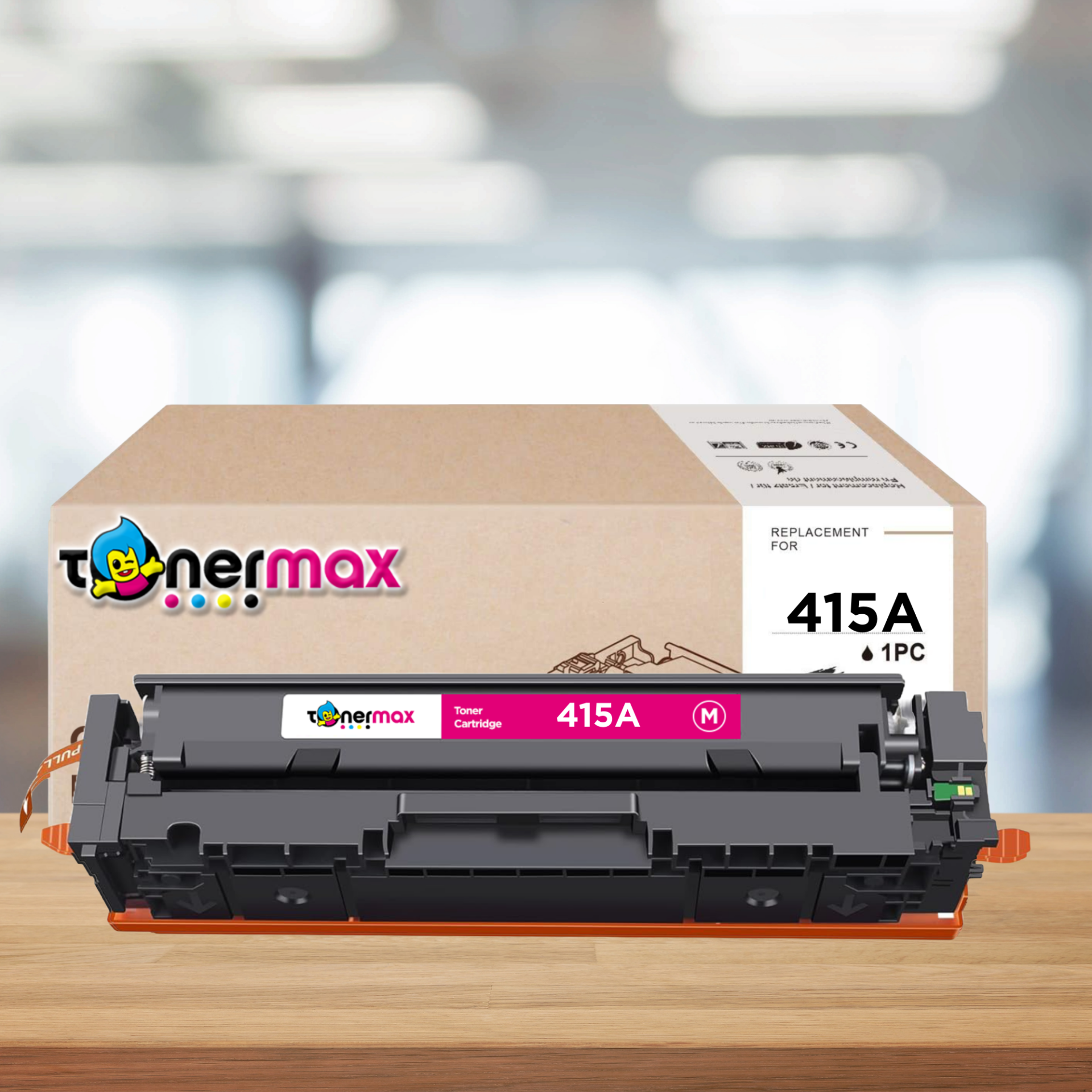 Hp 415A-W2033A Muadil Toner Kırmızı - Çipsiz/ M455 / M480 / M454 / M478 / M479