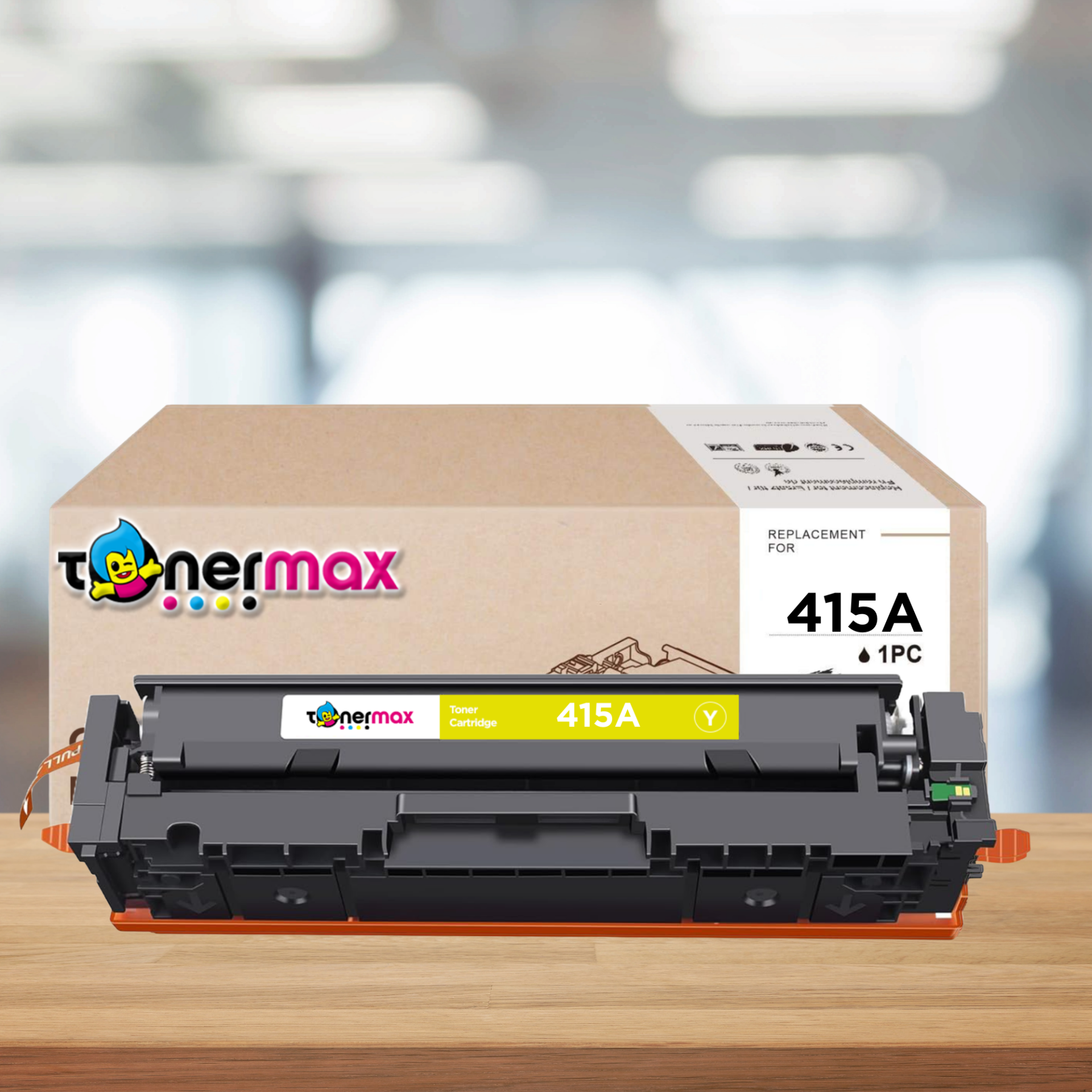 Hp 415A-W2032A Muadil Toner Sarı - Çipsiz / M455 / M480 / M454 / M478 / M479
