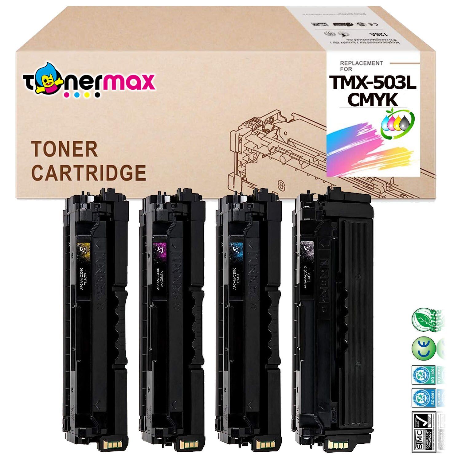 Samsung CLT-K503L Muadil Toner Set/ Pro Express C3060 / C3010