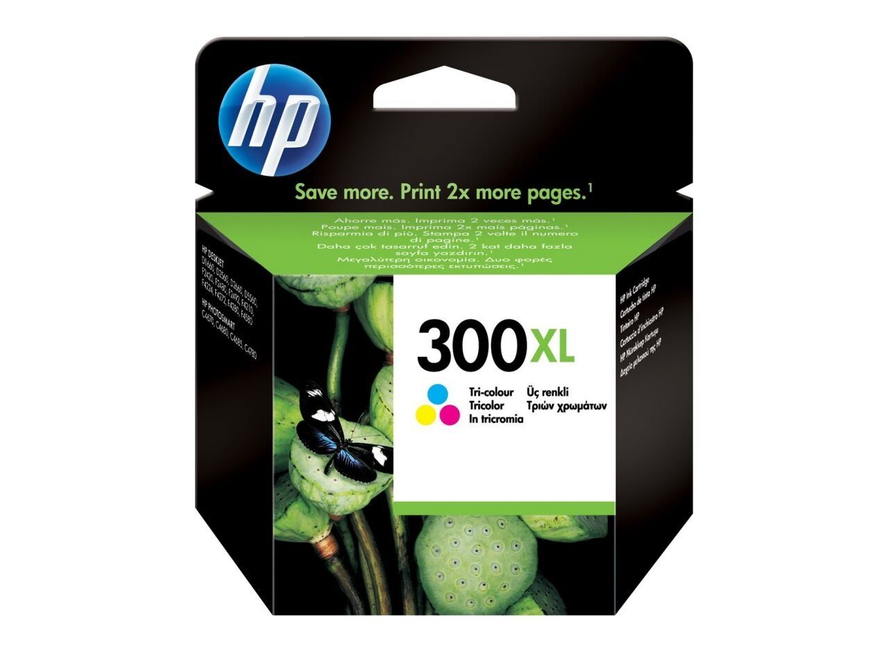 HP 300XL CC644E Mavi / Sarı / Kırmızı Yüksek Kapasiteli Orjinal Kartuş