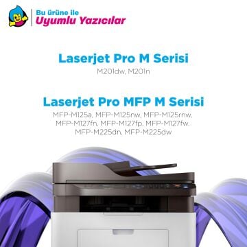 Hp 83A / CF283A M201 / M125 / M225 / M127 Çip