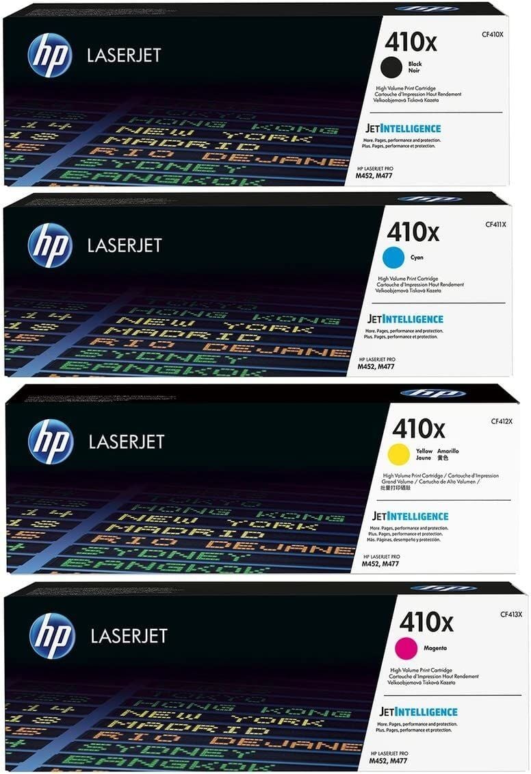 Hp 410X / CF410X / CF411X / CF412X / CF413X Orjinal Toner Takım / M452 / M477