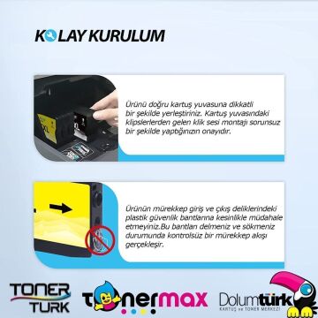 Hp OfficeJet Pro 9019 Muadil Kartuş Takımı / Hp 963XL Muadil Kartuş Seti