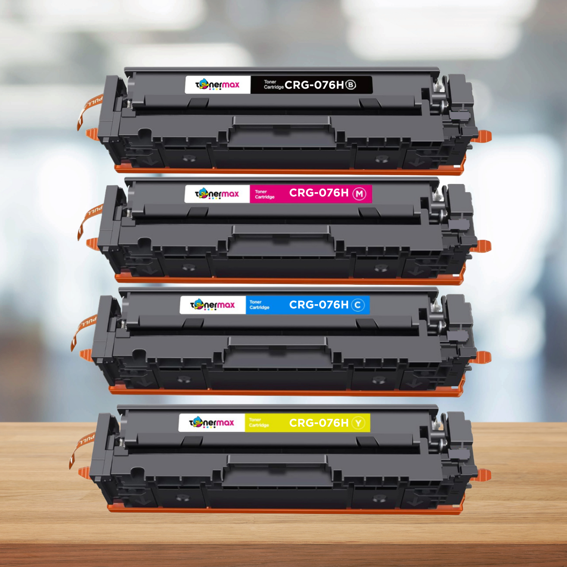 Canon CRG-076H Muadil Toner Set / LBP-812Ci /LBP-8110(Çipsiz)