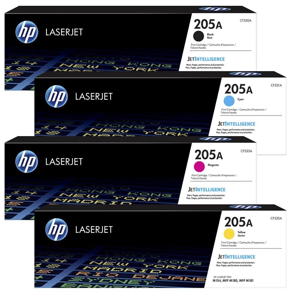 Hp 205A / CF530A Orjinal Toner Set /  M154 / M180 / M181
