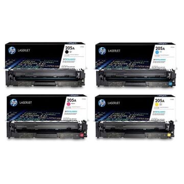 Hp 205A / CF530A Orjinal Toner Set /  M154 / M180 / M181