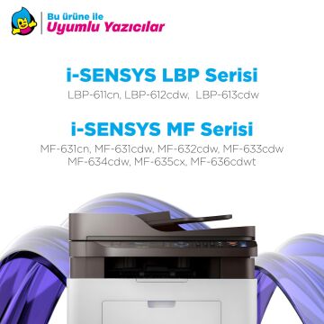 Canon CRG-045 Muadil Toner Sarı/ LBP611 / LBP613 / MF631 / MF633 / MF635