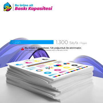 Canon CRG-045 Muadil Toner Mavi/ LBP611 / LBP613 / MF631 / MF633 / MF635