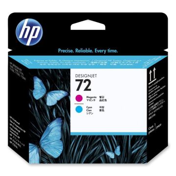 HP 72 C9383A Kırmızı ve Mavi Orjinal Baskı Kafası
