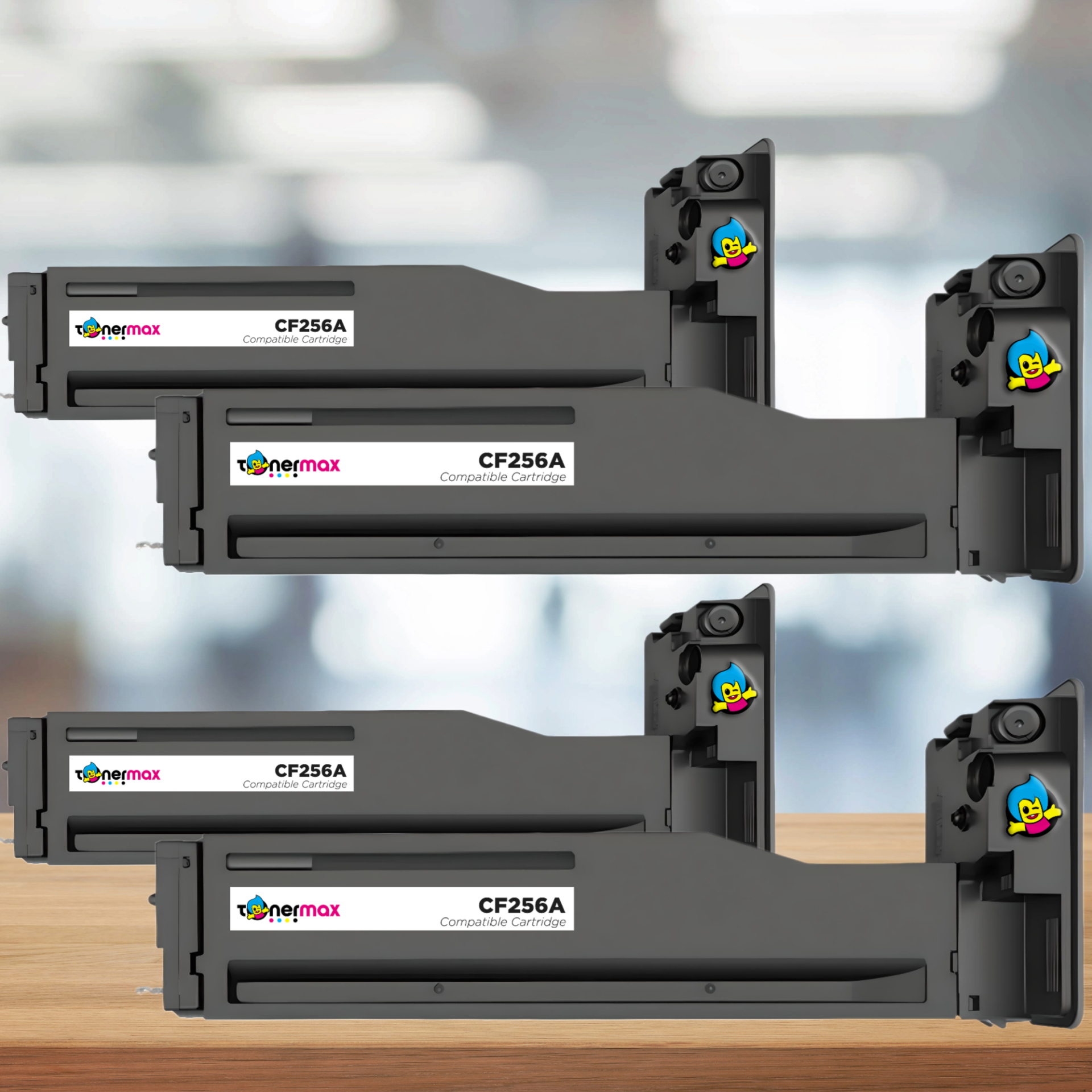 Hp 56A / CF256A Muadil Toner 4'lü Avantaj Paket / Laserjet M433A / Laserjet M436N / Laserjet M436NDA