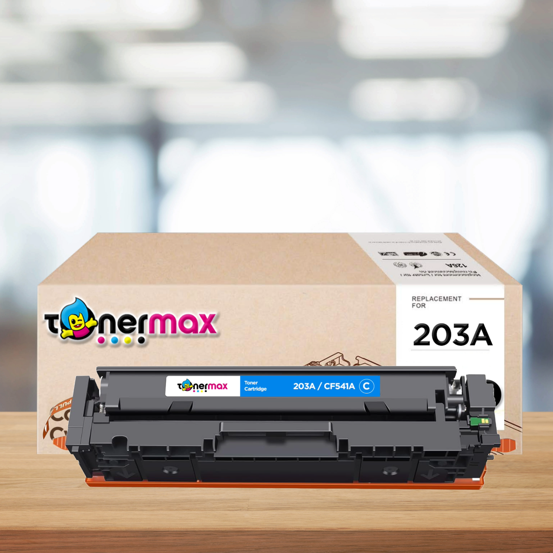 Hp 203A / CF541A  Muadil Toner - Mavi / M254 / M280 / M281