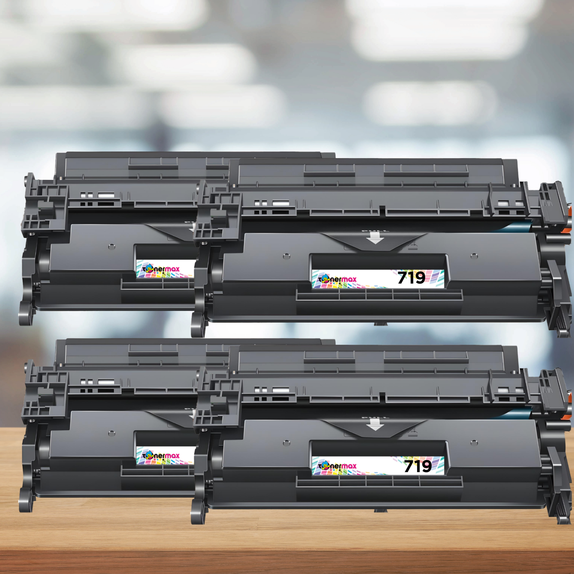 Canon CRG-719 4'lü Avantaj paket LBP-6300 / LBP-6310 / LBP-6650 / LBP-6670 / MF-5840 / MF-5880 / MF-5940 / MF-5980  Muadil Toner