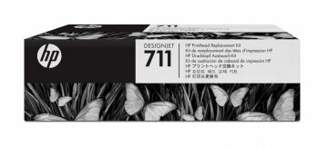 HP 711 C1Q10A CMYK Baskı Kafası / Hp Designjet T120 HP Designjet T520 Kartuş Kafası