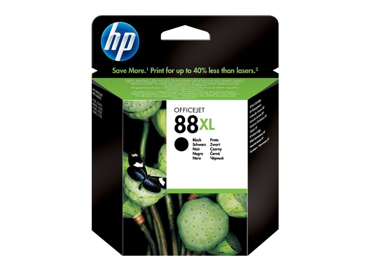 HP 88XL C9396A Siyah Orjinal Kartuş / K550 / K5400 / K8600 / L7480 / L7580 / L7590 / L7680 / L7780 Siyah Kartuş
