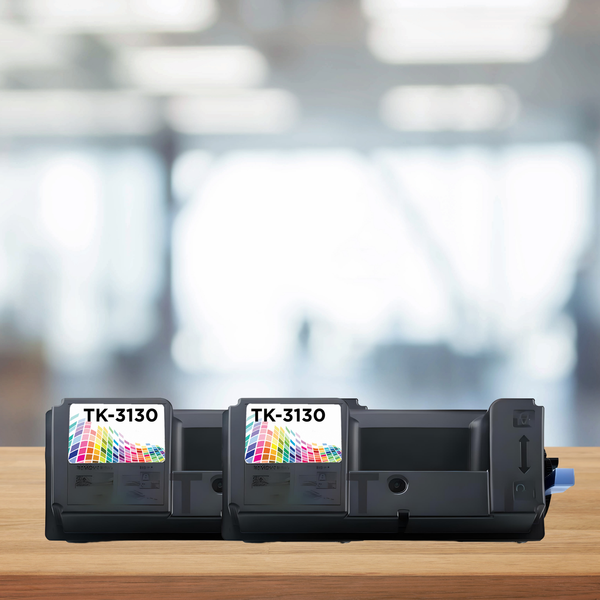 Kyocera TK-3130 Uyumlu (2'li Paket) Standart Kapasite Çipli Muadil Toner