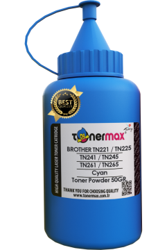 Brother TN-225 Toner Tozu Mavi/ TN-245 / TN-255 / TN-265 / HL-3140 / HL-3150 / HL-3170 / DCP-9020
