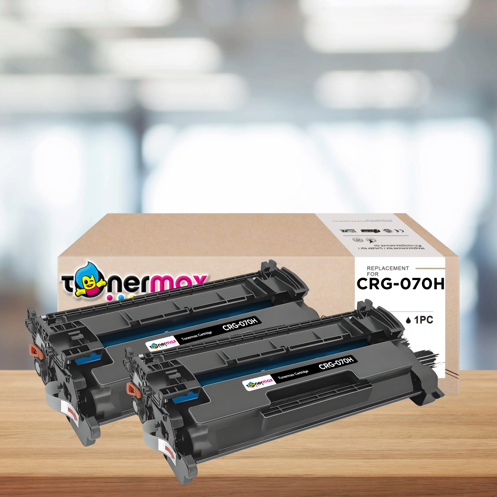 Canon CRG-070H Muadil Toneri - Çipli 2'li Paket / LBP243dw / LBP246dw / MF461dw / MF463dw / MF465dw