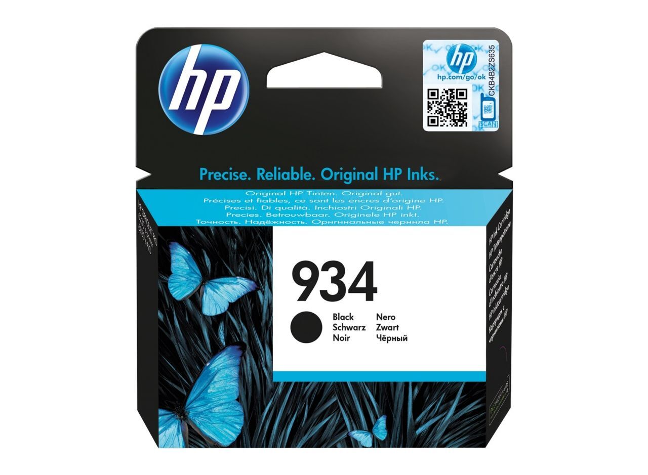 HP 934 C2P19A Siyah Orjinal Kartuş , Hp Officejet Pro 6230 / 6830 Orjinal Kartuş