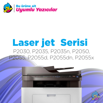 Hp CE505A / P2035 / P2055 Muadil Toneri 4'lü Paket