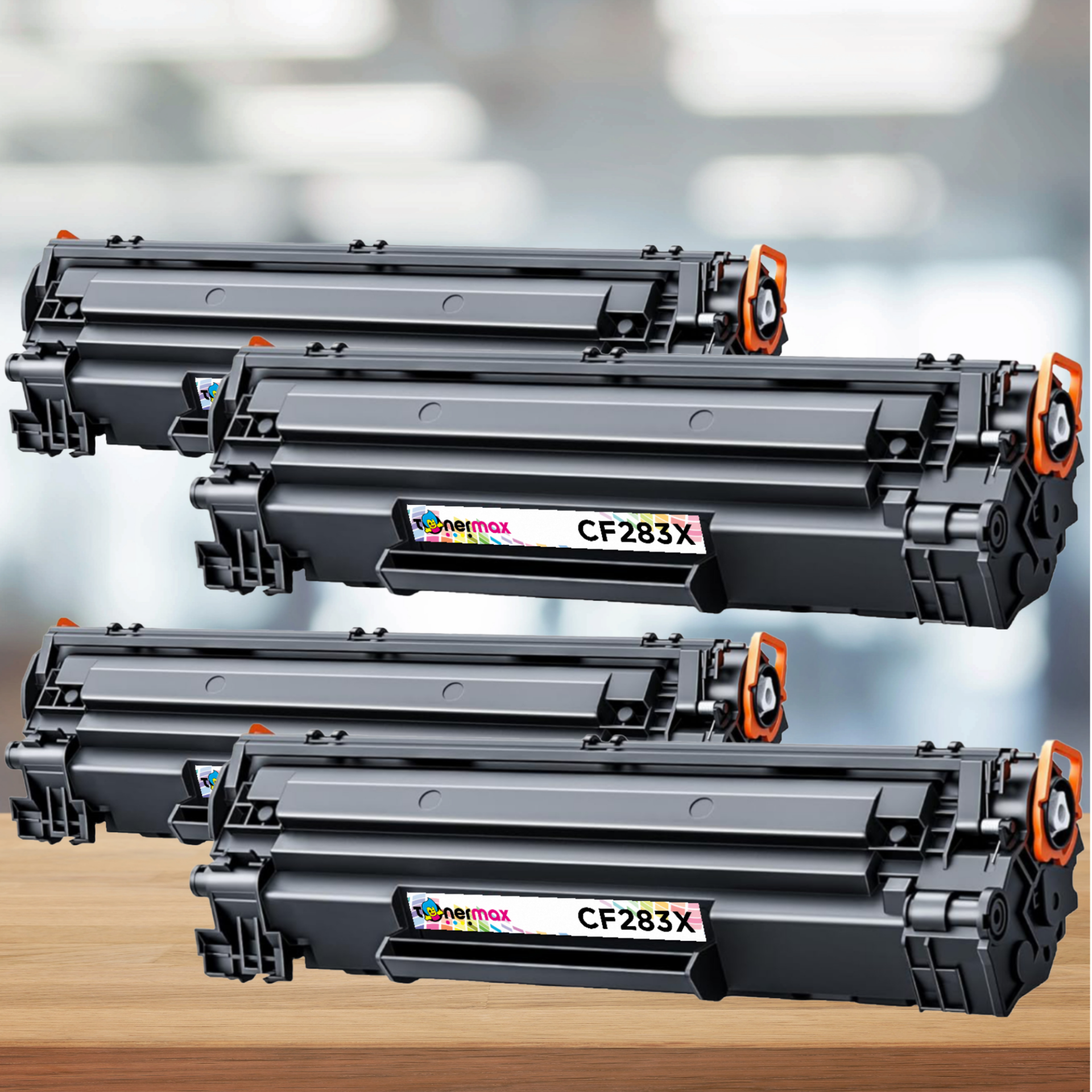 Hp CF283X Muadil Toneri 4'lü Paket/  M201 / M225